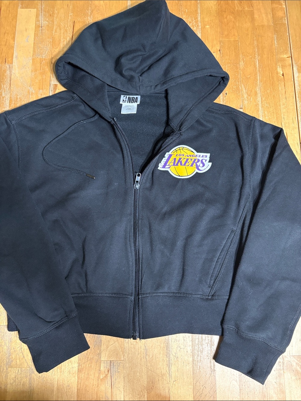 NBA Los Angeles Lakers Cropped Hoodie